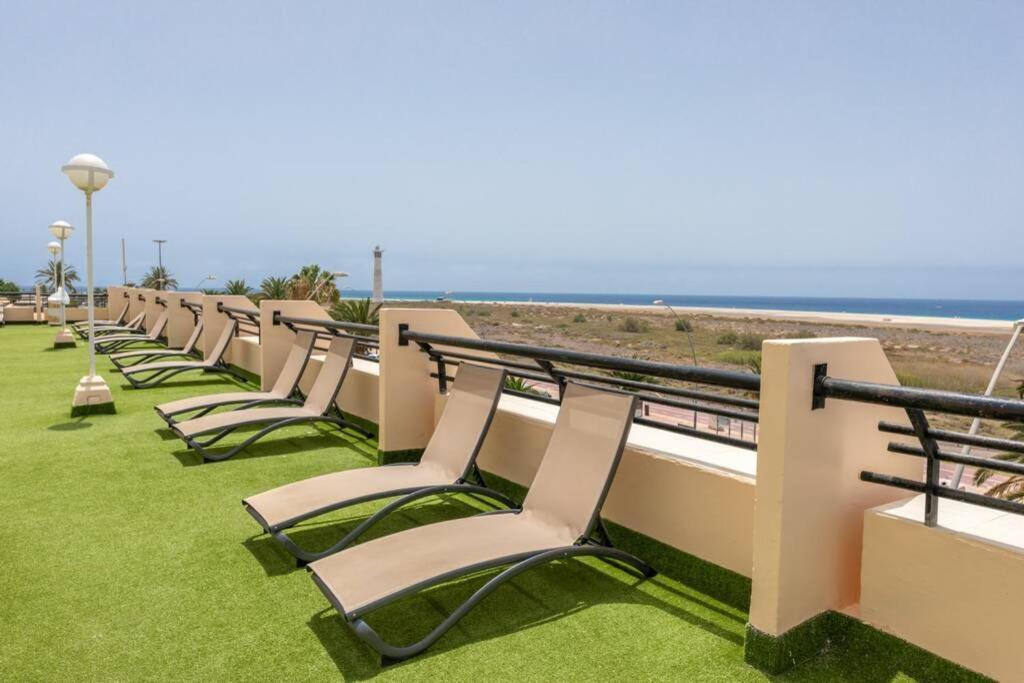 Vista Oceano Spiaggia A 250 M Wi-Fi Ac E Tv In Camera E Zona Giorno มอร์โร เดล ฆาเบล ภายนอก รูปภาพ
